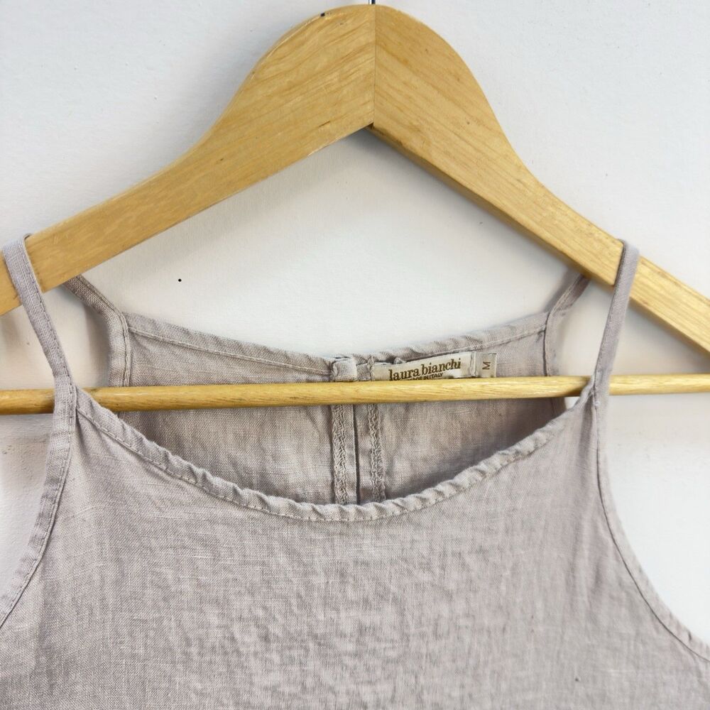 Laura Bianchi 100% Linen Maxi Dress - Picture 7 of 15